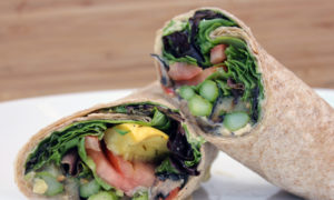 Grilled Vegetable and Hummus Wrap (veg)