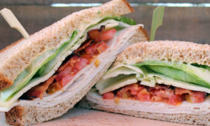 Oven Roasted Turkey Club Sandwich