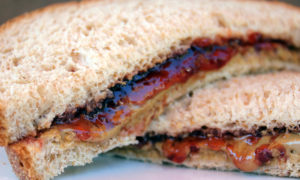 Sunflower Seed Butter & Jelly Sandwich (veg)