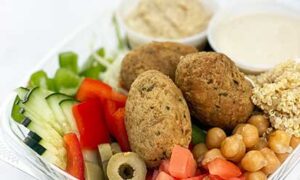 Cold Falafel Bowl