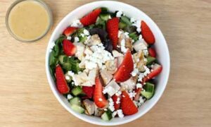 Grilled Chicken & Strawberry Salad